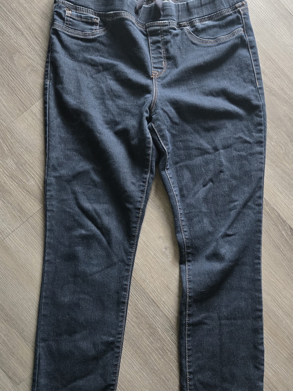 lei Women's Dark Wash Blue Jeggings